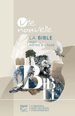 Bible d'étude Vie nouvelle, Segond 21 - couverture rigide illustrée