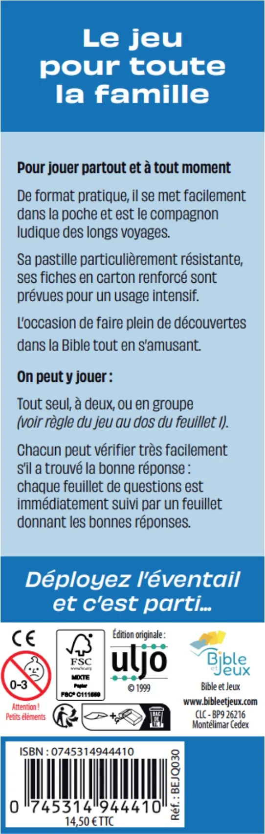 Quiz de la Bible Nouveau Testament - 500 questions et réponses