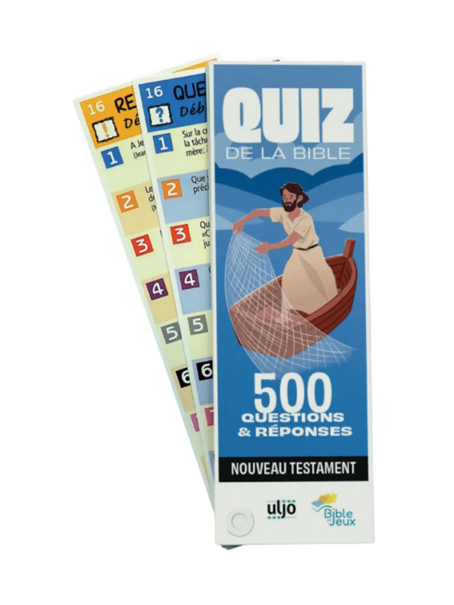 Quiz de la Bible Nouveau Testament - 500 questions et réponses