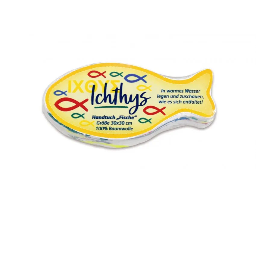 Serviette d'invité Ichtus
