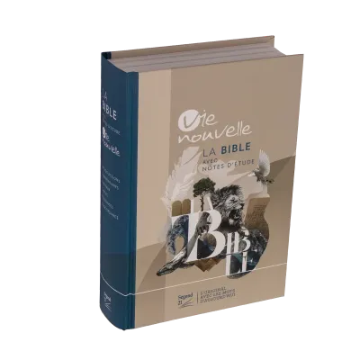 Bible d'étude Vie nouvelle, Segond 21 - couverture rigide illustrée