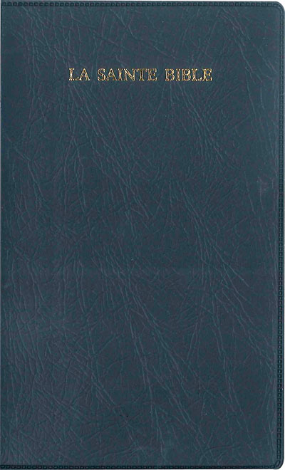 Bible Segond 1910, compacte, marine - couverture souple, flexa, avec onglets
