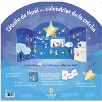 Étoile de Noël et le calendrier de la crêche (L')