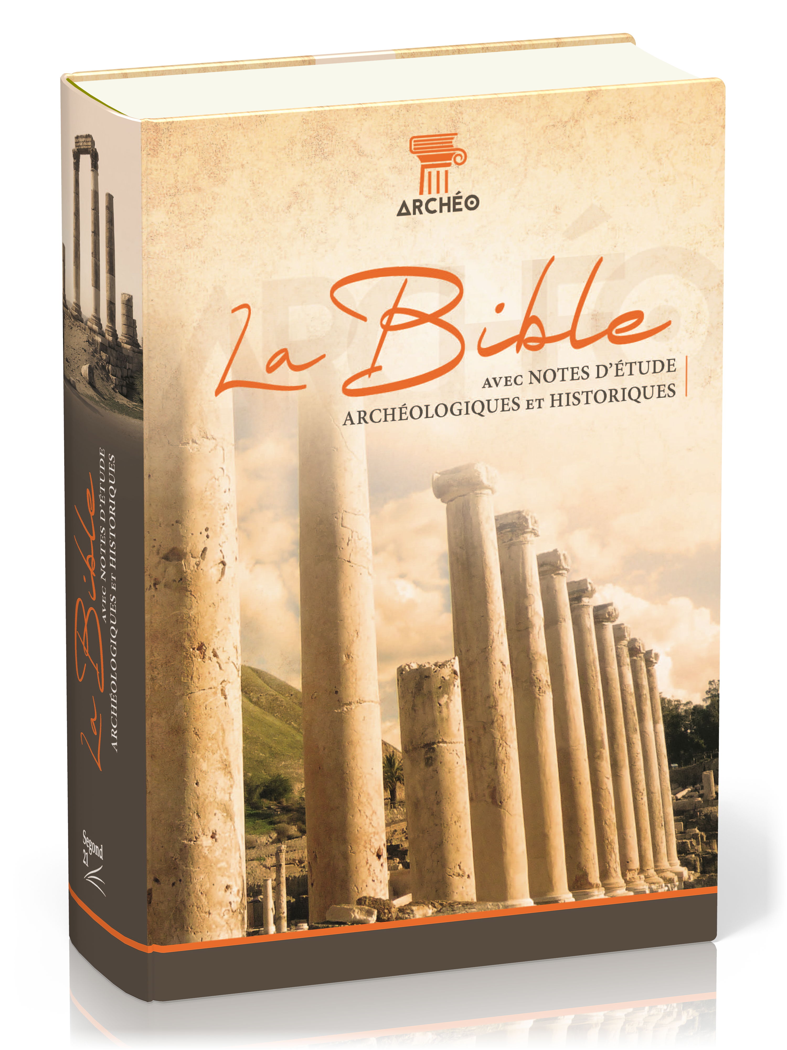 Bible Segond 21 «archéo», illustrée - couverture rigide, avec notes d'étude archéologiques et historiques