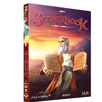 Superbook T.02 - [DVD] saison 1, épisodes 4 à 6
