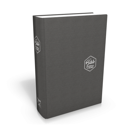 Bible Segond 21, Journal de bord, grise - couverture rigide, toile