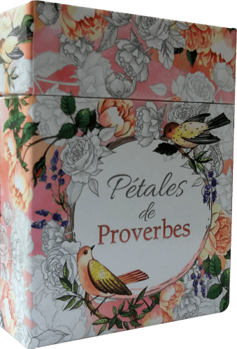 Pétales de proverbes - 44 cartes à colorier