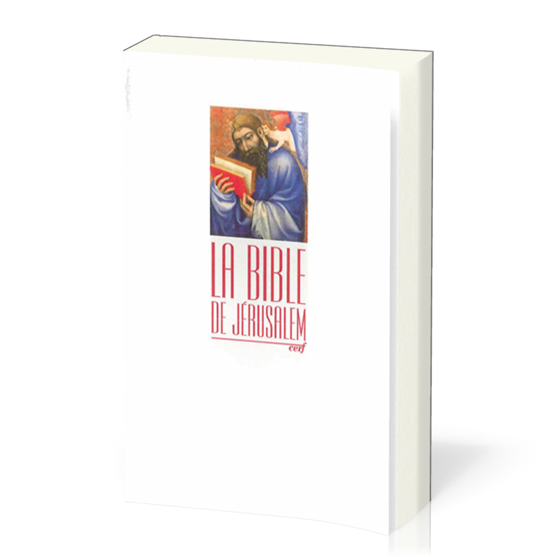 Bible de Jérusalem, de poche, illustrée peinture - brochée