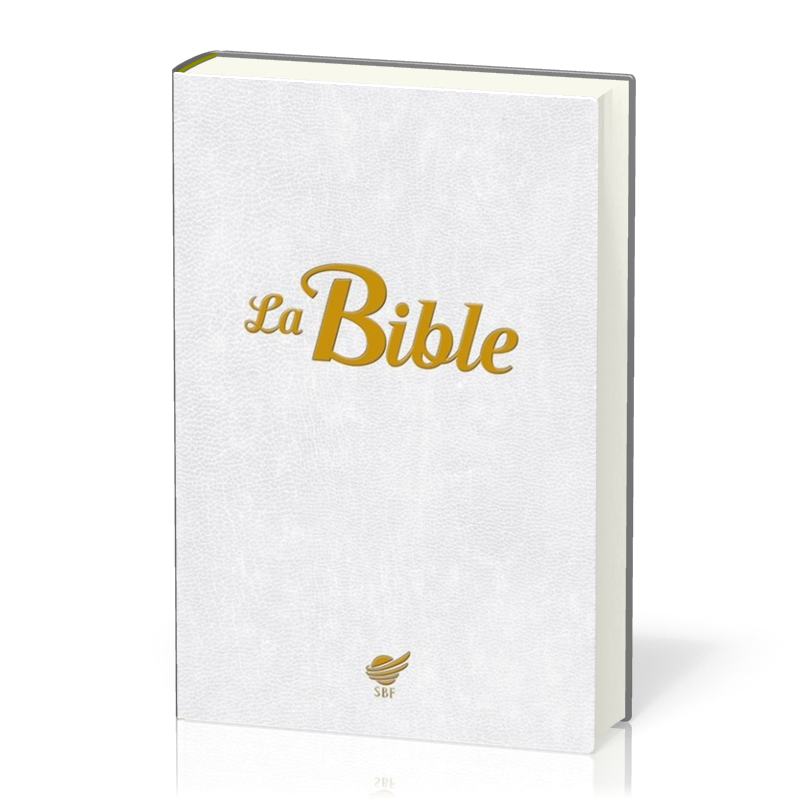 Bible Segond 1910, brochée, blanche - nouvelle édition de la Bible Vie, compacte, paroles de...