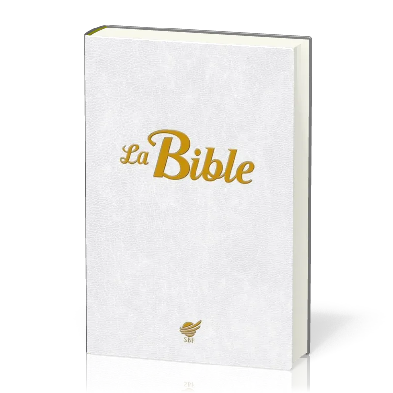 Bible Segond 1910, brochée, blanche - nouvelle édition de la Bible Vie, compacte, paroles de...