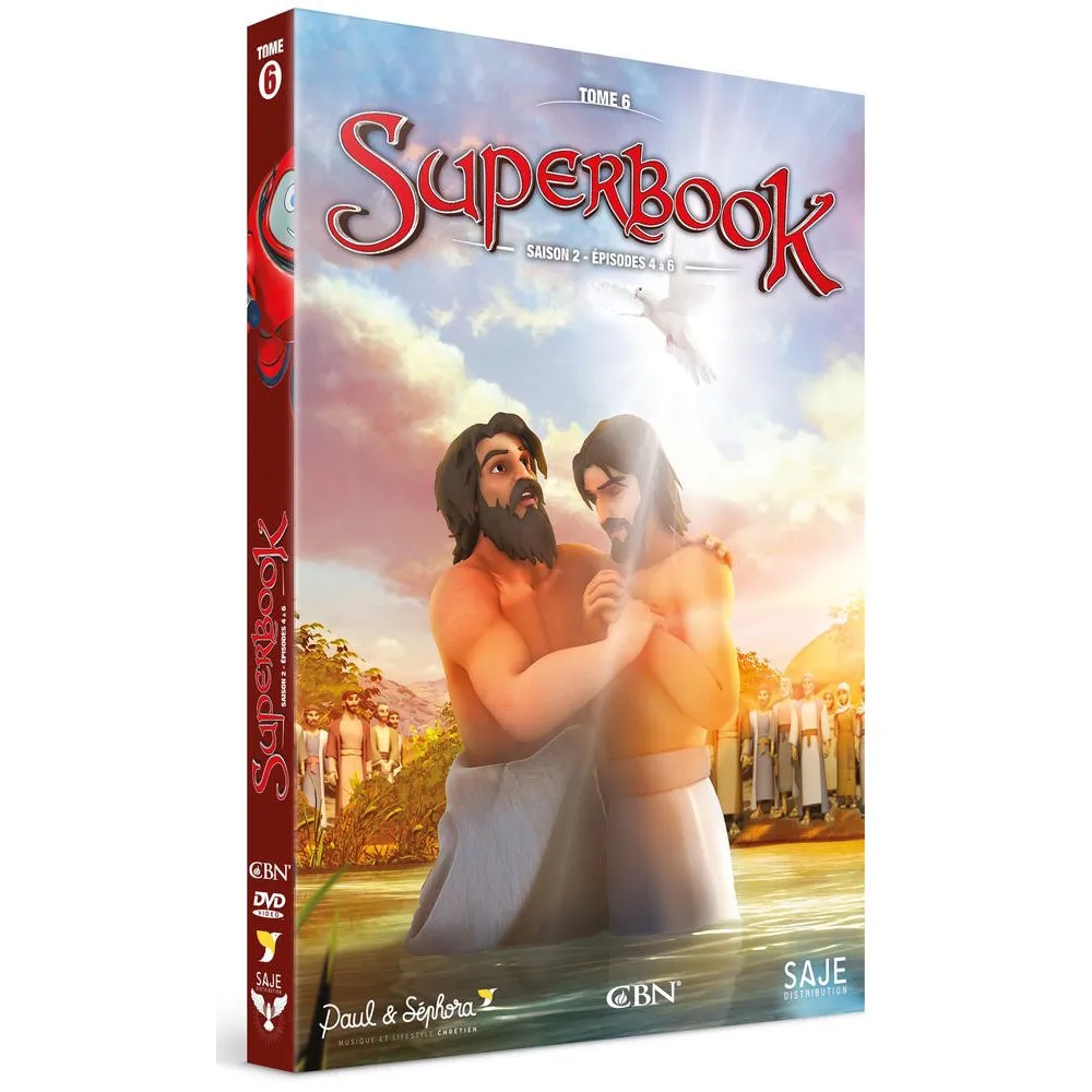 Superbook T.06 - [DVD] saison 2, épisodes 4 à 6