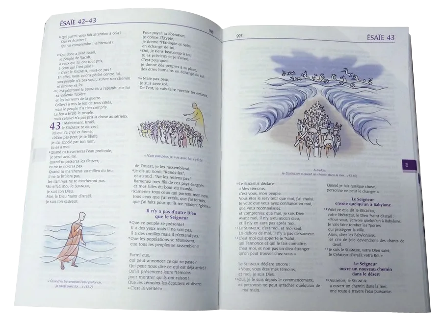 Bible Parole de Vie, illustrée - couverture souple, sans DC