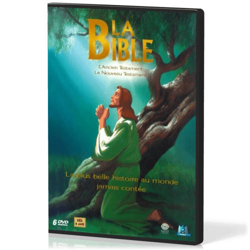 Bible [intégrale]. L'Ancien Testament. Le Nouveau Testament (La) - [coffret 6 DVD] dessins...