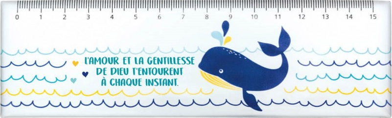 Règle magnétique "Baleine"