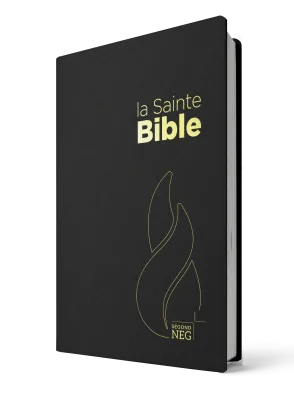 Bible Segond NEG, compacte, noire - couverture souple, flexa