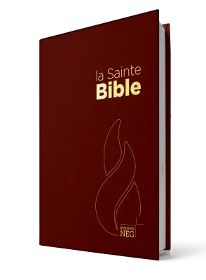 Bible Segond NEG, compacte, grenat - couverture  rigide