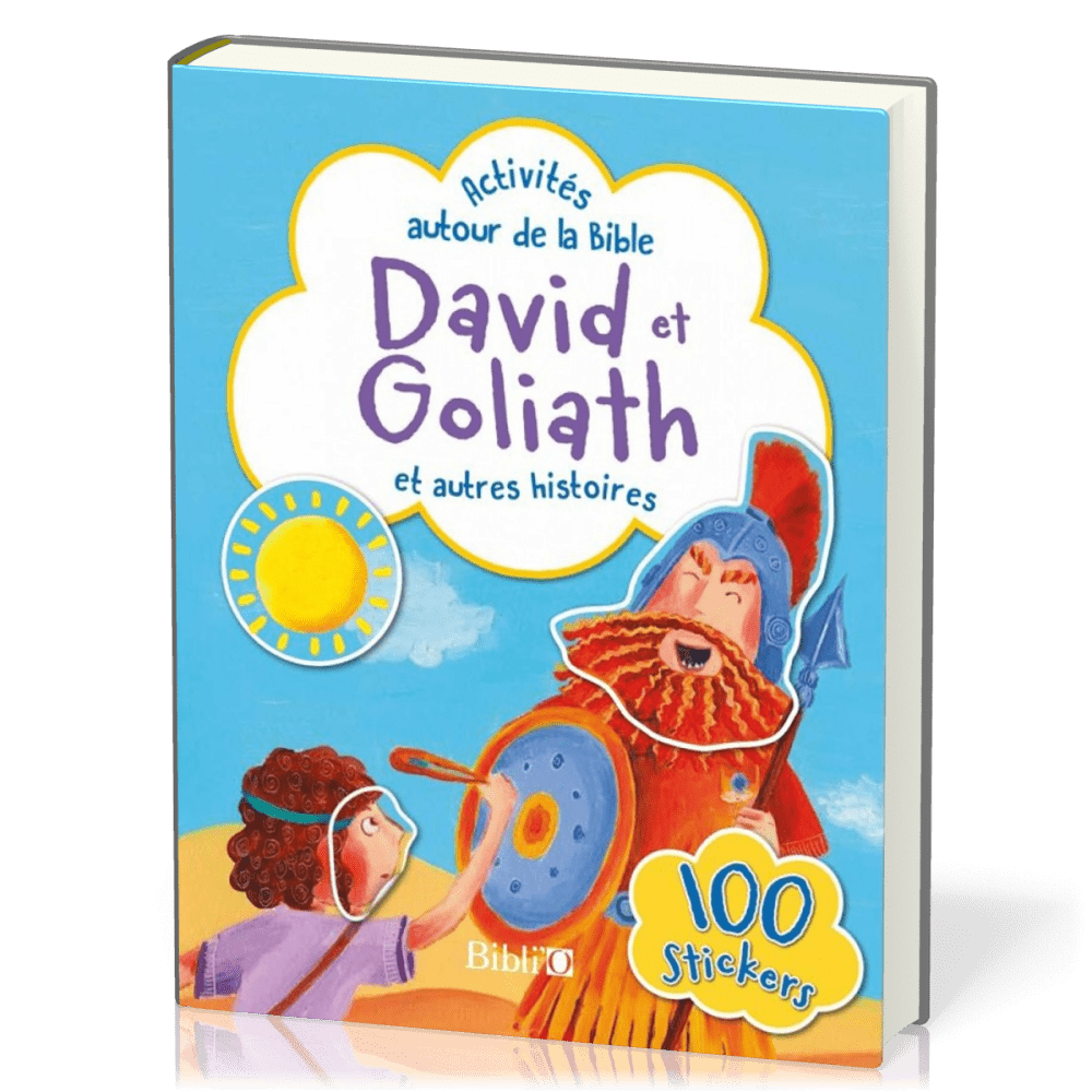 David et Goliath et autres histoires, 100 stickers - Activités autour de la Bible