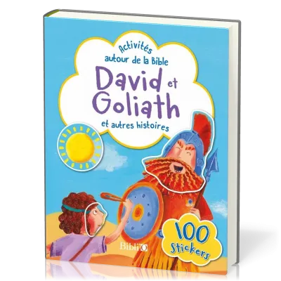 David et Goliath et autres histoires, 100 stickers - Activités autour de la Bible