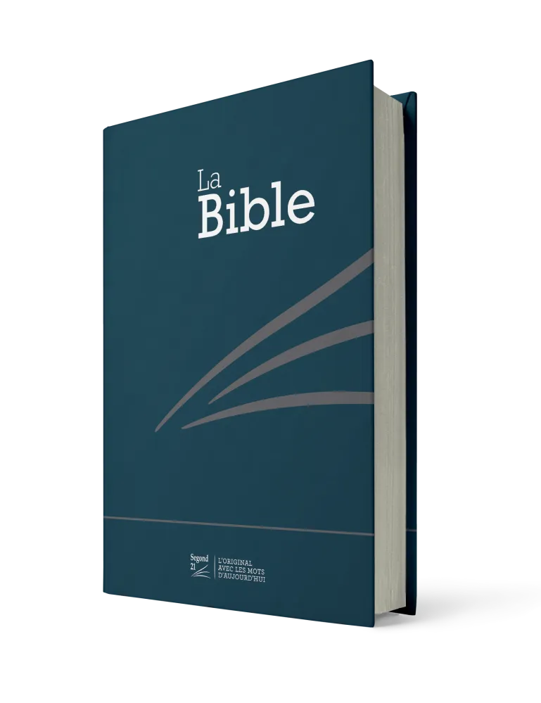 Bible Segond 21 compacte - couverture rigide Skivertex bleu nuit (papier spécial)