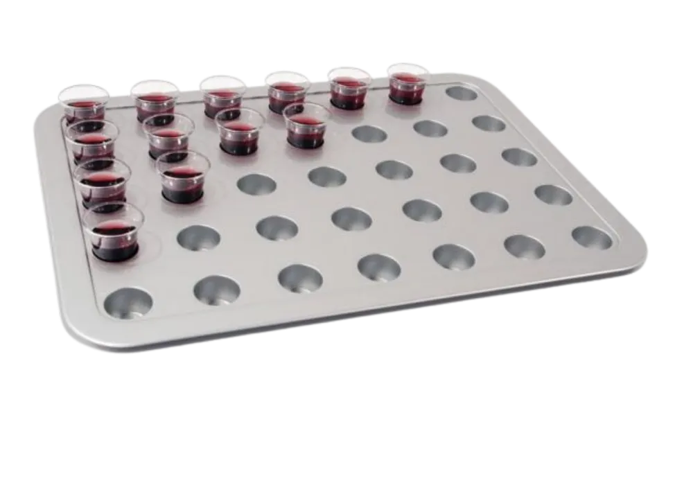 Plateau économique Sainte Cène - en plastique rigide - 35 trous