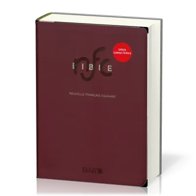 Bible Nouvelle Français courant, gros caractères - avec deutérocanoniques