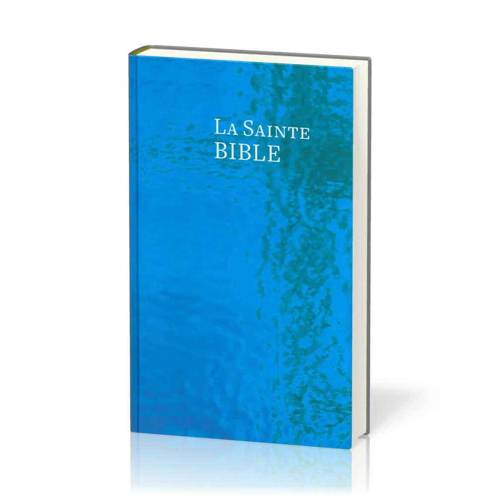 Bible Darby, compacte, bleu - couverture rigide