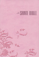 Bible Segond 1880, compacte, rose arabesques - couverture souple, vivella