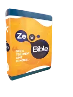 ZeBible, NFC avec Deutérocanoniques - Couverture souple en similicuir bleu