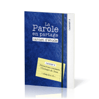 Parole en partage. Carnet d’étude 3 (La) - Découvrons ensemble l’Évangile de Jean, chapitre 4