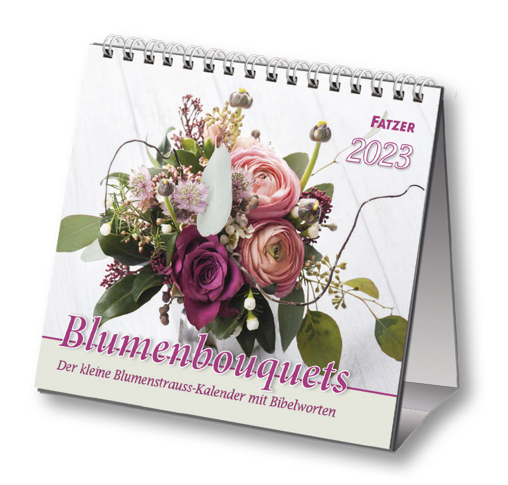 Blumenbouquets - Tischkalender
