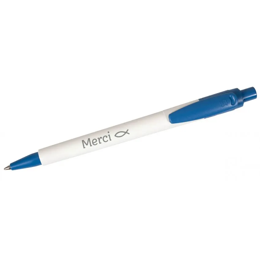 Stylo "Merci" - Couleur Bleue