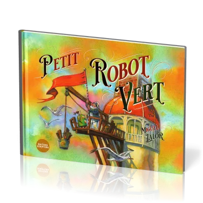 Petit robot vert