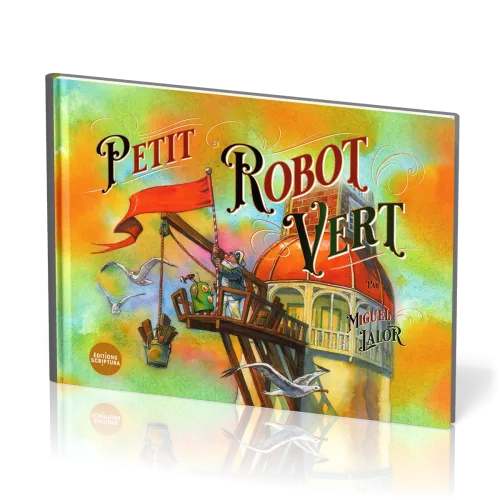 Petit robot vert